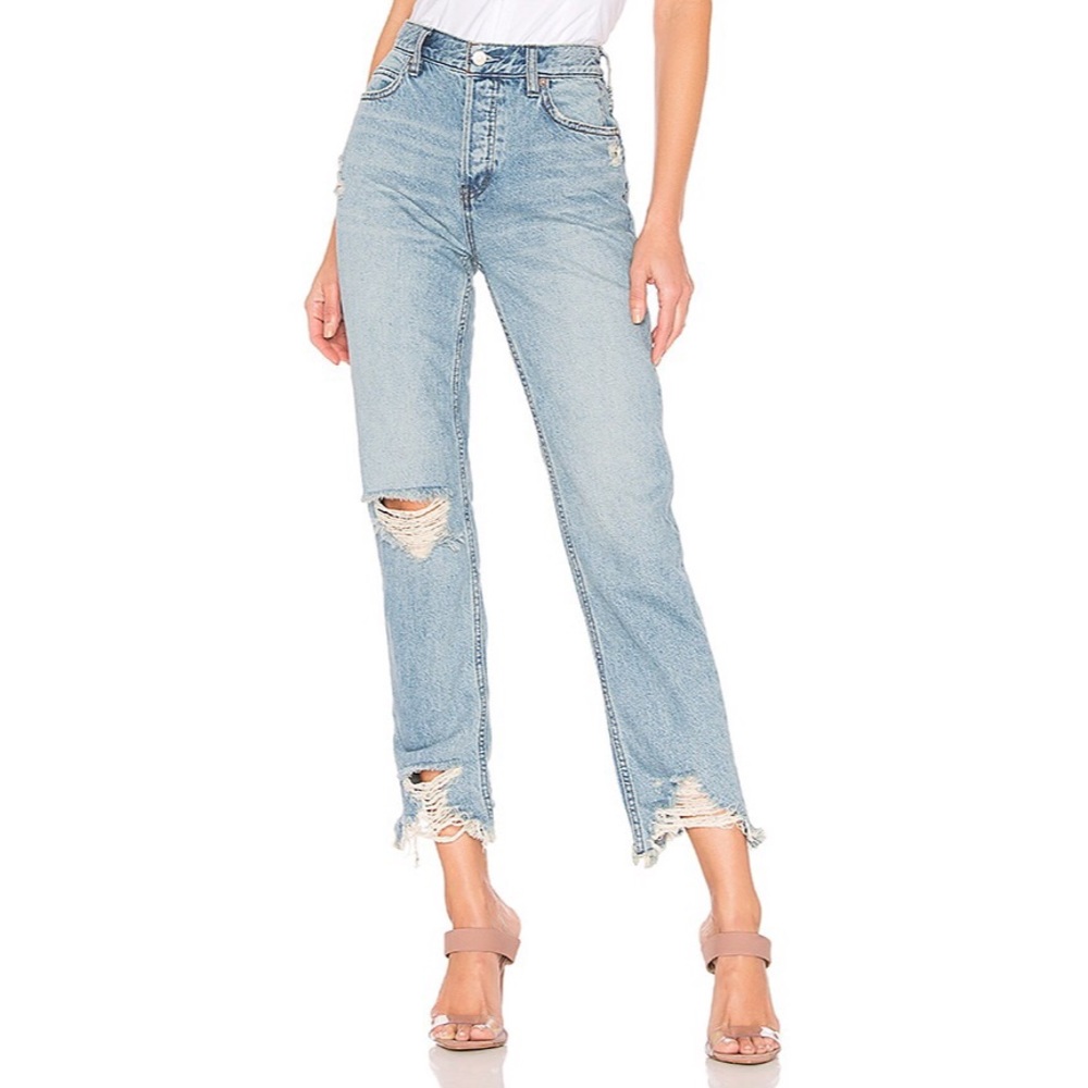 Free people boyfriend jeans